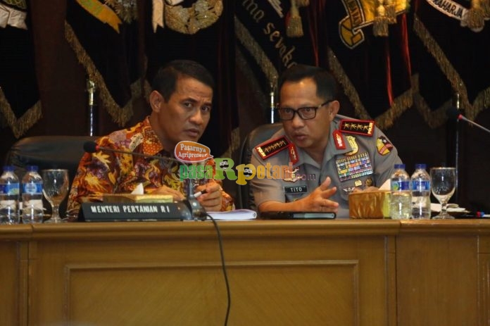 kapolri & mentan