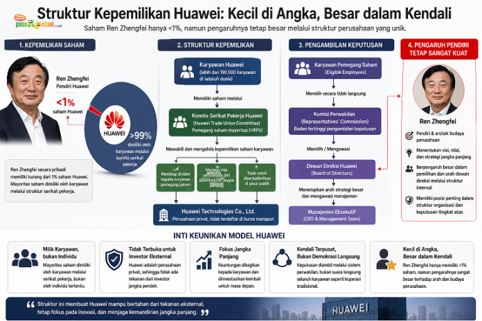 Struktur Kepemilikan Huawei