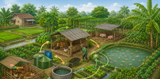 Pertanian Terpadu: Saat Petani Tidak Lagi Bergantung pada Satu Sumber Penghasilan Pertanian Terpadu
